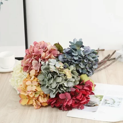 Vintage Vibes, Vibrant Blooms: 60cm Retro Embroidered Ball Flower - A Statement Piece by Alienestic Home Decor